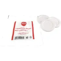 Weck 8500.20250, Dosendeckel, Weiß, 5 Stück(e), Kunststoff, 10 cm