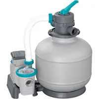 Bestway 58499, Sandfilterset, Schwarz, Orange, Weiß, Überirdischer Pool, 7700 l, 1100 l, 54500 l
