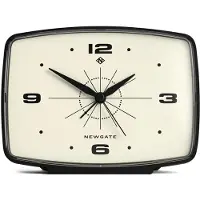 Newgate Brooklyn Wecker in Schwarz
