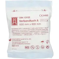 Brinkmann Medical Brandwunden Verbandtuch 60x80cm steril 5x 5x1 St Verband