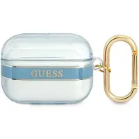 GUESS Guaphhtsb Airpods Pro Cover Blau/Blaue Strap-Kollektion