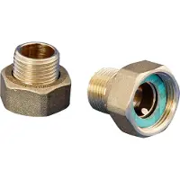 Wilo Verschraubung, Messing R1/d 28 i x G 11/2 i (1 Satz)