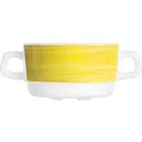 Arcoroc Brush Yellow Suppenobertasse stapelbar 32cl * 6er