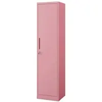 Jan Nowak Aktenschrank Abschließbar ALEX mit Flügeltüren 185 x 45 x 40 cm Rosa