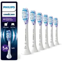 Philips Premium Gum Care HX9056/87 Bürstenköpfe (6er-Pack), 6 Stück(e), Weiß, 3 Monat( e), Weich, 62000 Bewegungen pro Minute,