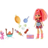 Mattel Wilder Grillspaß mit Emberly Spielset & Puppe