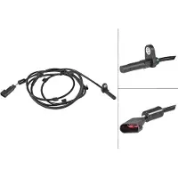 A.B.S. Sensor Raddrehzahl aktiver Sensor 1.925 mm Kabel . für u.a. FORD TRANSIT
