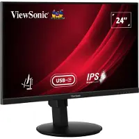Viewsonic VG Series VG2409-MHDU-2, 60,5 cm (23.8"), 1920 x 1080 Pixel, Full HD, LED, 4 ms, Schwarz