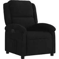 vidaXL "Winterschlussverkauf "Einzelsessel moderne - CLORIS - Relaxsessel - Polstersessel Elektrisch Schwarz Samt - 71 x 86,5 x 99,5 cm - NeuMöbel1499489