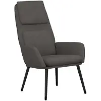 Sonstiges dkd-home-decor Relaxsessel Stoff Dunkelgrau 70 x 77 x 98 cm