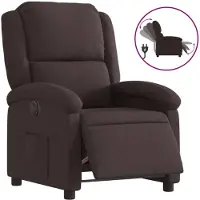 Sonstiges Relaxsessel Elektrisch Dunkelbraun Stoff