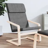 vidaXL Relaxsessel Dunkelgrau Stoff , Klassische Sessel Design 2024