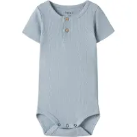 Name it Body k/ä - Rib - Noos - NbmKab - Blue Nebel - - 68 - Body K/Ä