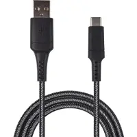 2GO 795822, 1 m, USB B, USB C, Schwarz