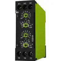 TELE V2ZI10 12-240V AC/DC Tidsrelæ Multifunktionel 1 stk Tidsområde: 0.05 s - 100 h 1 x skiftekontakt
