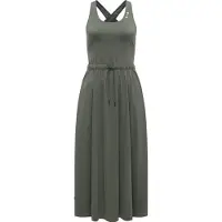 Ragwear Shirtkleid "Mauglia YOUMODO" Eingrifftaschen Sommerkleid mit Trägern und Taillenzugband