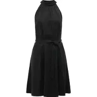 Ragwear A-Linien-Kleid "Angylee Print YOUMODO" Ohne Taschen Leichtes Sommerkleid mit Neckholder und Bindegürtel