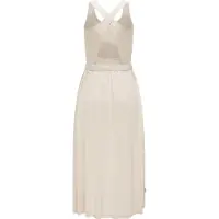 Ragwear Shirtkleid "Shirtkleid Mauglia YOUMODO", Damen, Gr. XL, N-Gr, weiß (ecru), Obermaterial: 68% Modal CMD. 32% Polyester PES., Kleider Shirtkleid