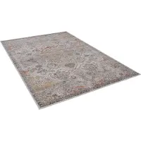 Pergamon Indoor Outdoor Teppich Lagos Vintage Orient Creme Terrakotta, Größe:120x170 cm