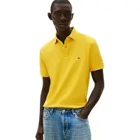 Tommy Hilfiger Poloshirt 1985 MW0MW17770 Gelb Regular Fit