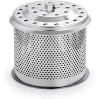 LotusGrill Kohlehalter Edelstahl Classic