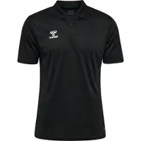 Hummel Essential Kurzarm-poloshirt Schwarz M Mann Schwarz M
