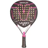Vairo Padelschläger Brava 6.1 Rund, 45x25 cm, 38 mm dick, niedrige Balance, für durchschnittliches Fähigkeitsniveau