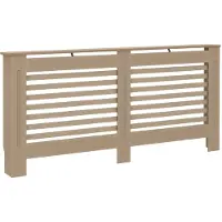 vidaXL Heizkörperverkleidung 172x19x81,5 cm MDF