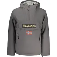 Napapijri Jacke Men Rainforest Pocket 2 Dark Grey Solid-M