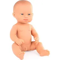 Miniland Kaukasische Babypuppe 32 Cm Orange Orange One Size