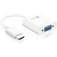 J5 create JDA213-N HDMI zu VGA Adapter, 0,1 m, HDMI, VGA, Männlich, Weiblich, 1920 x 1080 Pixel