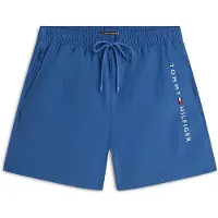 Tommy Hilfiger Medium Drawstring Swim Trunk Aegean Sea Größe: S | Badehosen Outlet | Herren