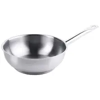 Contacto Sauteuse, Edelstahl, Ø 24 cm, 2.7 L, mit Schüttrand, induktionsgeeignet