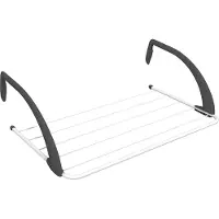 Vileda 157334, Steckbares Rack, Schwarz, Weiß, 1 Regale, 1 Stück(e)