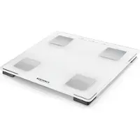 Soehnle Shape Sense Connect Lite, Elektronische Personenwaage, 180 kg, 100 g, Quadratisch, China, LED