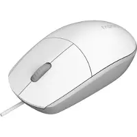 Rapoo N100, Beidhändig, Optisch, 1600 DPI, Weiß