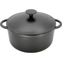 Kruger Fleischtopf "Eisenguss Fleischtopf mit Deckel RUSTICA" 1 Stk. tlg. Gusseisen