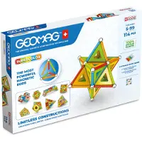 Geomag Super Color Recycled, Neodym-Magnet-Spielzeug, 5 Jahr(e), Mehrfarbig