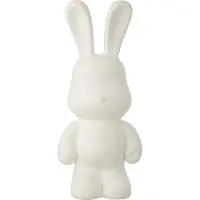 J-Line Kaninchen Eddy Polyresin Weiß Large
