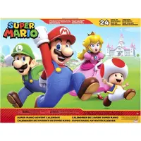 Northix Super Mario Bros Adventskalender mit 24 Sammelgegenständen