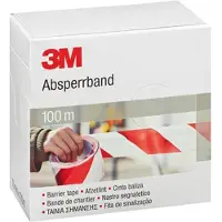3M Absperrband 70mm x 100m rot-weiß