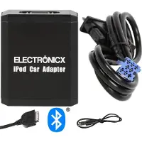ELECTRONICX Adapter AUX Bluetooth iPhone iPod iPad Smart Fiat Auto Radio Adapter iPhone iPad iPod Versand DE