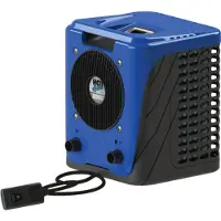 Interline 59690003, Elektrische Poolheizung, Schwarz, Blau, 12 m², 55 dB, UV-beständig, Korrosionsbeständig, 37,5 W