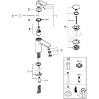 GROHE 23926000, Chrom