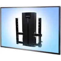 Ergotron 61-128-085, 31,8 kg, 116,8 cm (46 Zoll), 160 cm (63 Zoll), Höhenverstellung, Schwarz