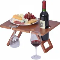 Relaxdays Picknick-Weintisch