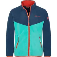 TROLLKIDS Fleecejacke "Oppdal" in Dunkelblau - 104
