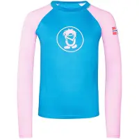 TROLLKIDS Badeshirt Kvalvika in dynamic blue | Gr.: 140