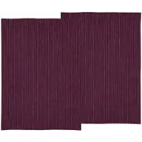 Södahl - Line Geschirrtuch, 50 x 70 cm, lila (2er-Set)