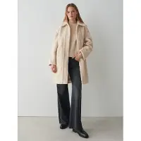Opus Teddymantel "Heddy" in Creme - 44